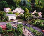 Niederlande-Netherland: Madurodam (Bahn Gleise und Parkanlage)